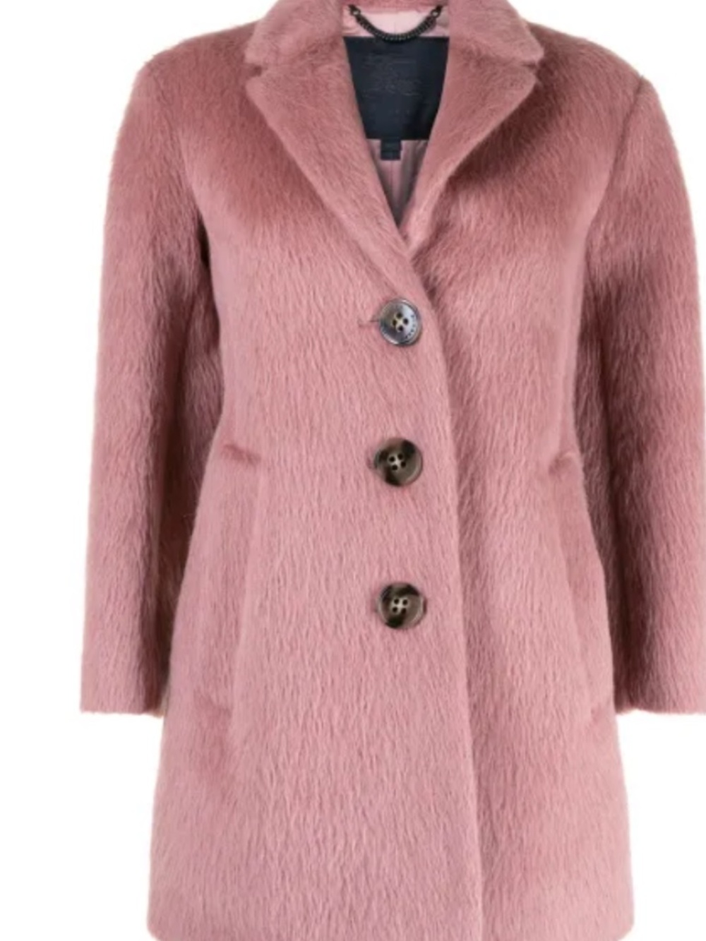 Burberry Rose Pink Peacoat XS